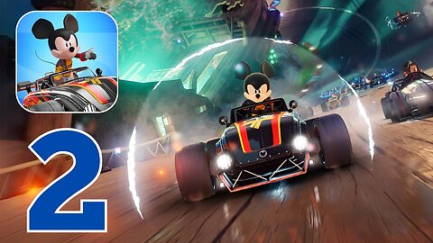 Disney Speedstorm - Gameplay Walkthrough Part 2 - Micky Mouse (iOS, Android)