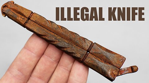 Old Balisong Knife Restoration _(Restoration 4D)