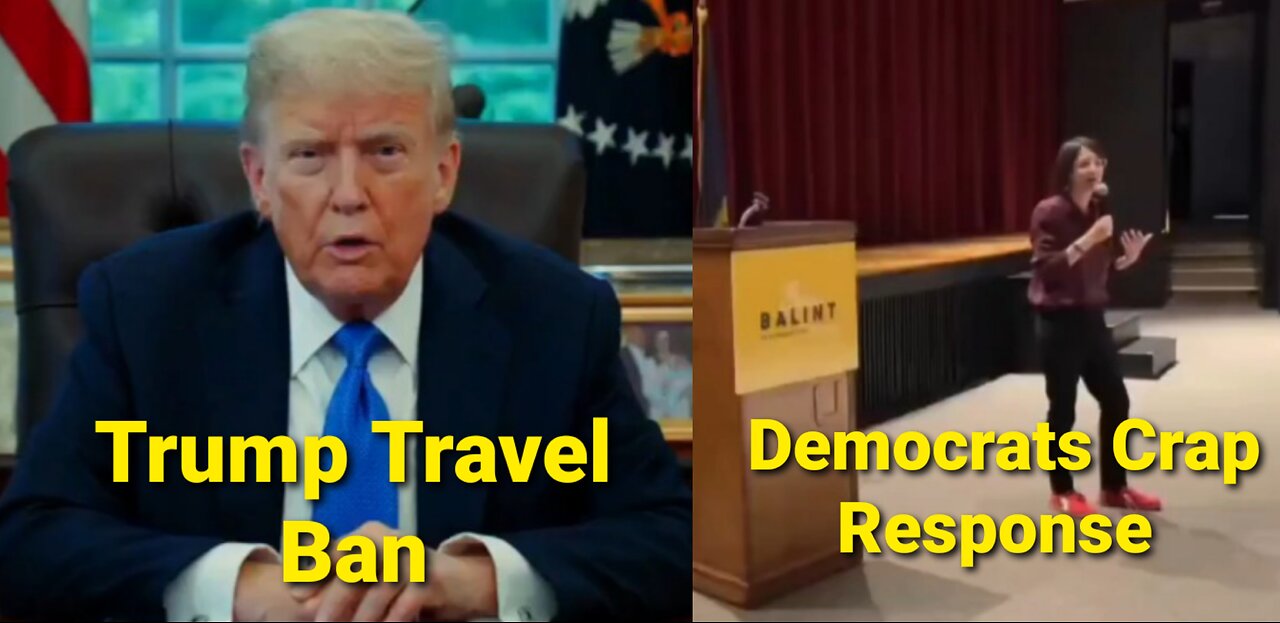 Trump Travel Ban Begins & Democrats Crap Response