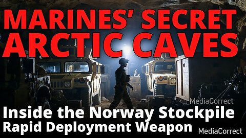 U.S. Marines Use NORWAY'S CLIMATE-CONTROLLED CAVES to Store War Gear for Arctic War | Cold Response 2026