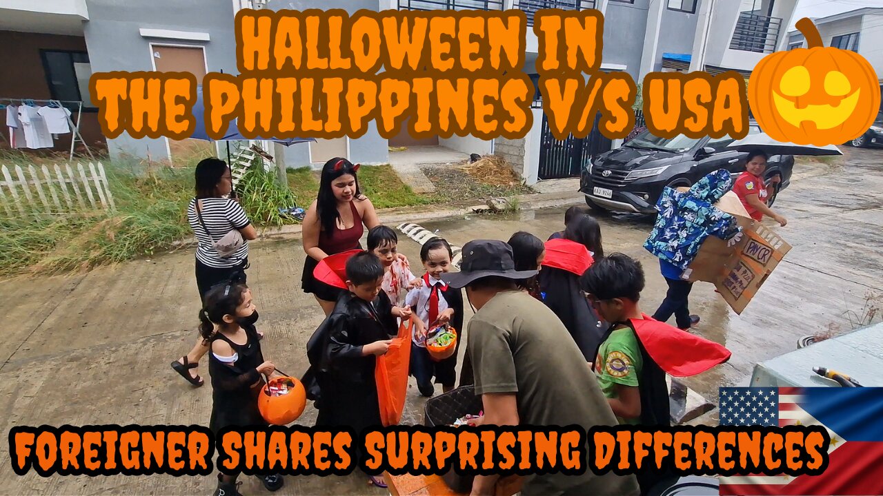 Halloween in the Philippines vs USA 🇵🇭🎃 | Foreigner Shares Cultural Differences & Traditions