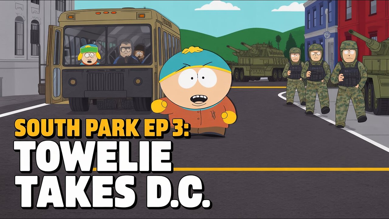 South Park Season 27 Episode 3 Recap | Towelie Returns to Militarized D.C. & Trump Satire