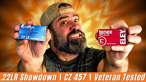 Veteran Marksman Tests Lapua Center-X vs Eley Tenex .22LR: Ultimate Accuracy Showdown in CZ 457