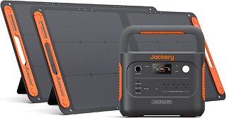 Jackery Solar Generator 1000 v2 with 2x100W Solar Panel