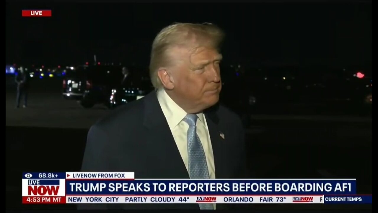 Trump Responds to Tucker's Interview With Nick Fuentes