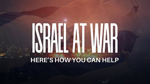 Israel at War: How You Can Help