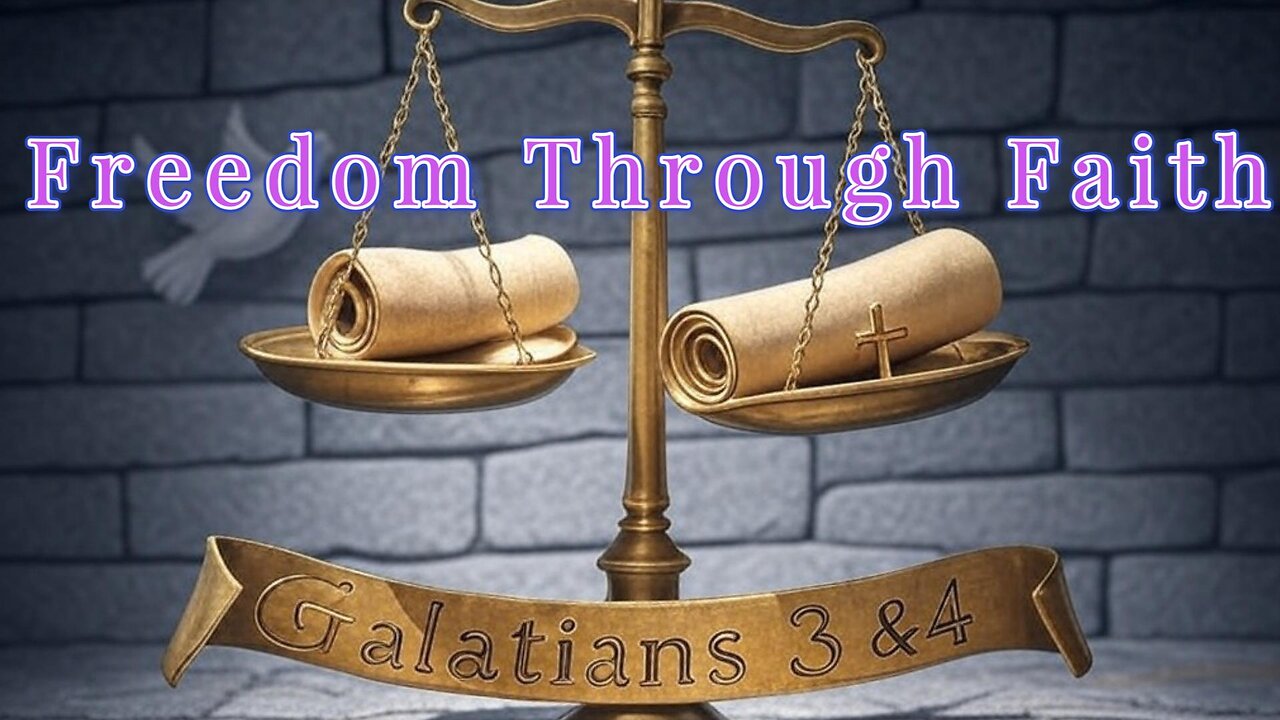 Galatians 3 & 4: Freedom Through Faith – Bible Reading
