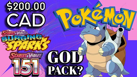 Pokemon Scarlet & Violet Surging Sparks and 151, We Got A God Pack Again!!!