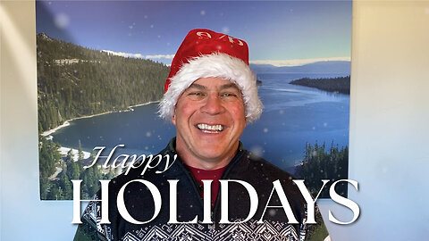 Merry Christmas and a Happy New Year 🎄 from Tahoe Tony