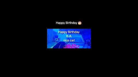 Happy Birthday K.A