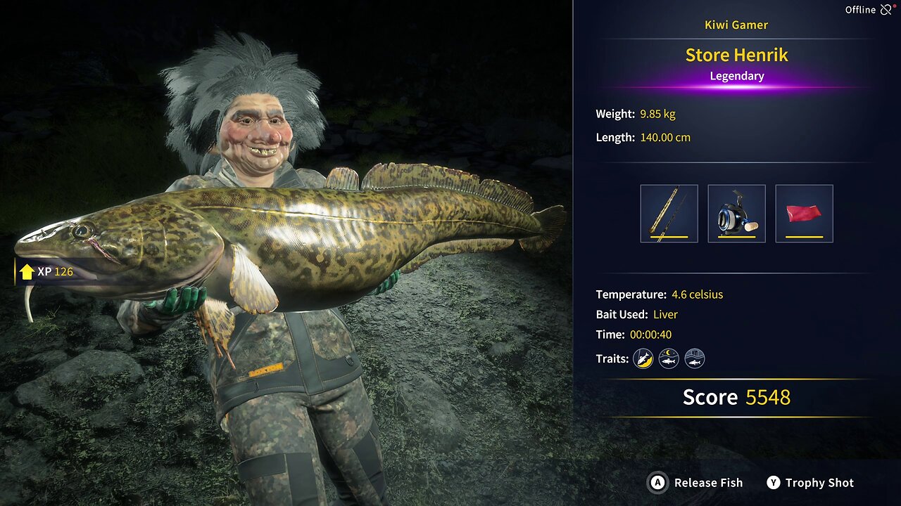 Legendary Fish Store Henrik COTW The Angler Trollspret Nature Reserve 17 April 2025