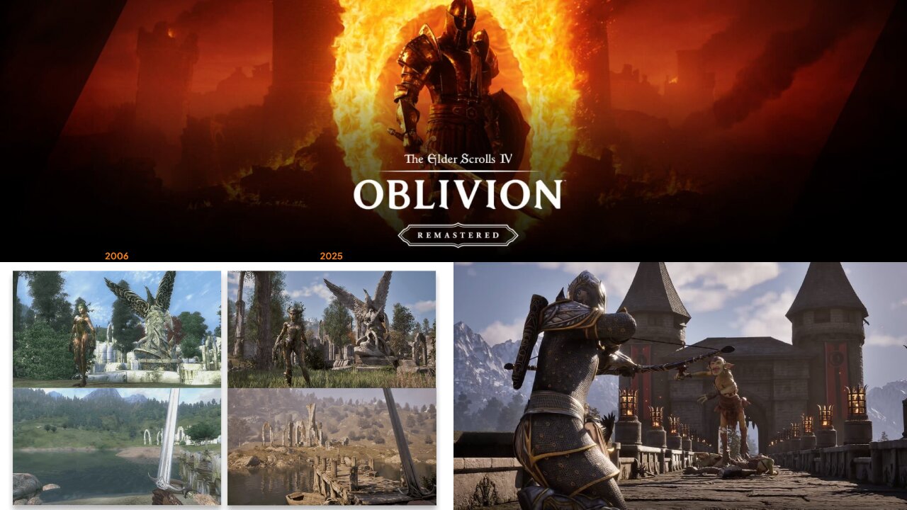 All You Need to Know About the Elder Scrolls Oblivion "Remaster" Leak