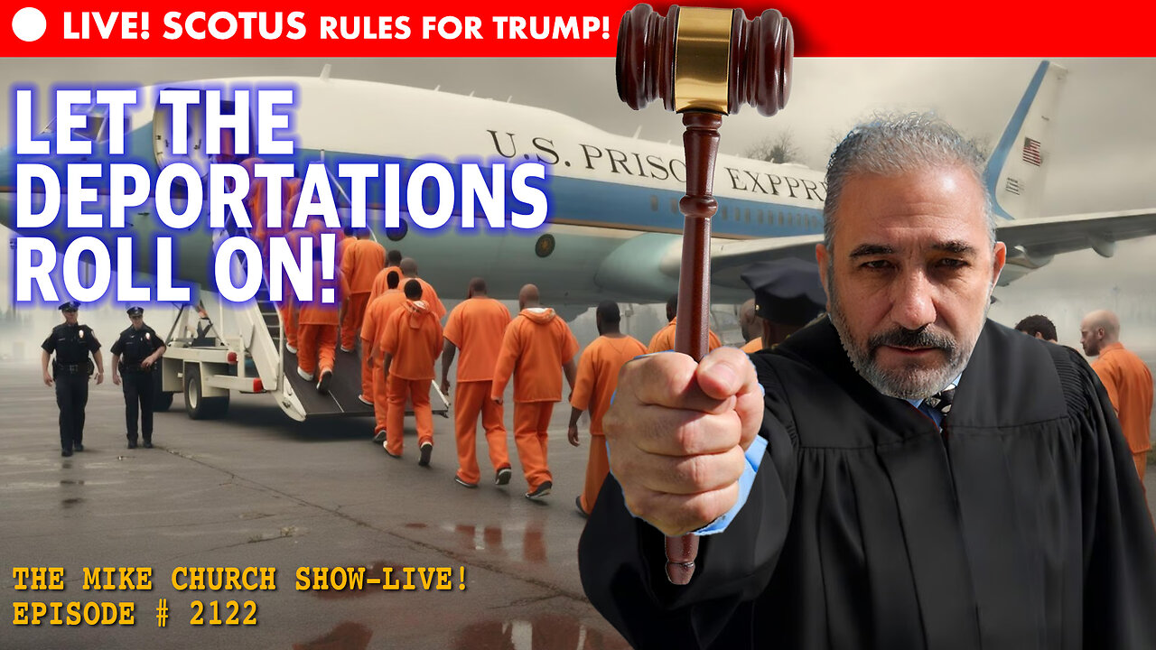 Mike Church Show - Let The Deportations Roll On!