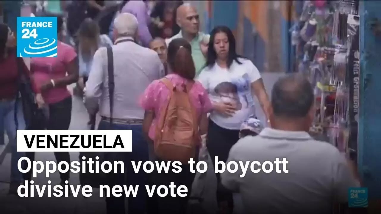 Election day in Venezuela: Opposition vows boycott