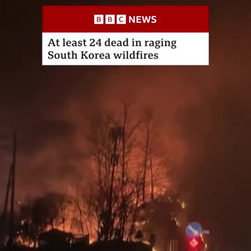 🔥 South Korea Wildfires Leave 24 Dead & Thousands Displaced | Crisis Escalates