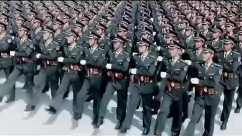 Viral: Intense training of the Chinese elite Male Honor Guard #army #military #c
