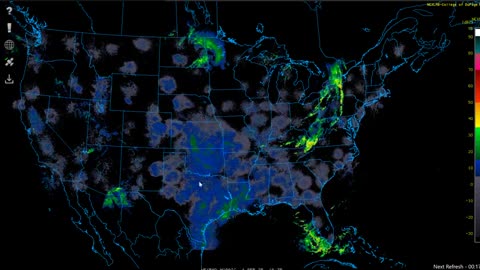 NEW Frequencies on Nexrad Map. #agenda2030