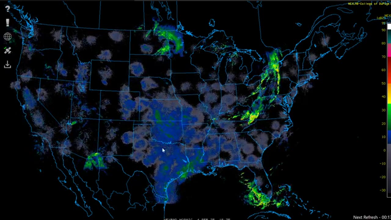 NEW Frequencies on Nexrad Map. #agenda2030