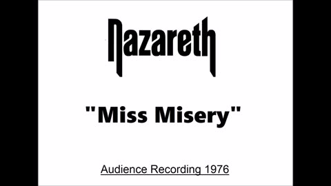 Nazareth - Miss Misery (Live in New York City 1976) Audience
