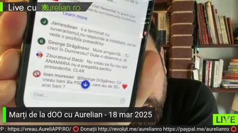 Marți de la 14:00 cu Aurelian - 18 mar 2025