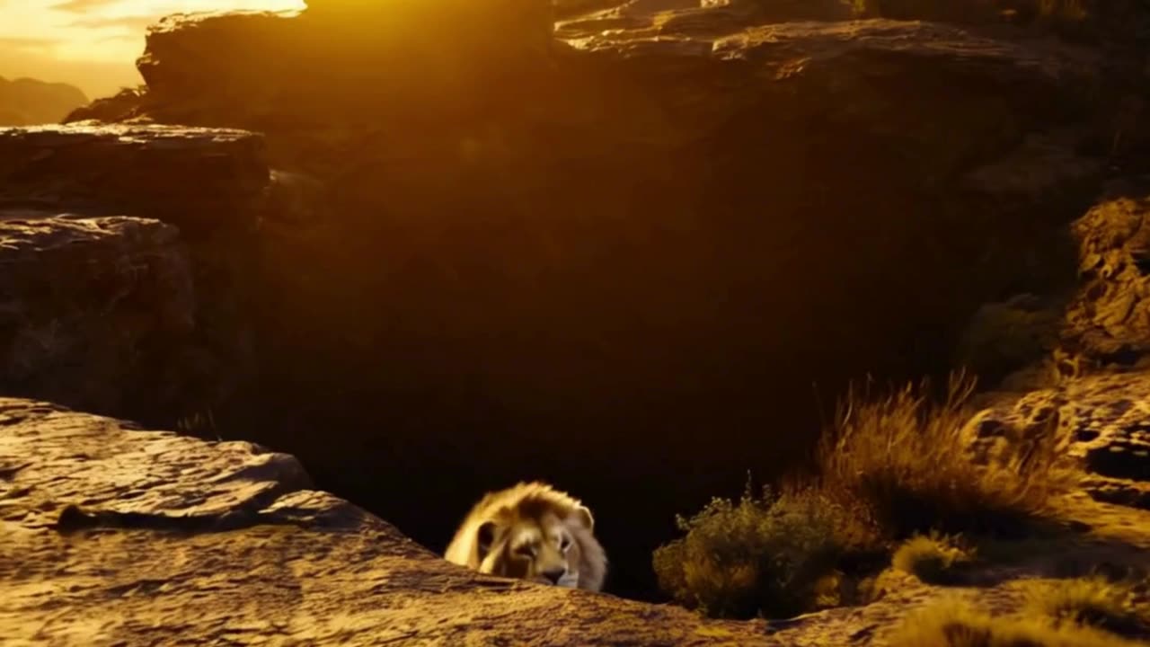 The Great Chase: Lion vs Rabbit in the Wild