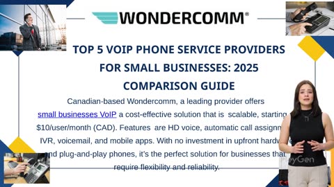 Top 5 VoIP Phone Service Providers for Small Businesses 2025 Comparison Guide