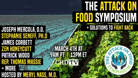 The Attack On Food Symposium Regenerative Organic Agriculture Nourishes The World — André Leu, Ph.D.