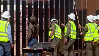 President Trump has ordered the border wall to be painted black so the southern sun