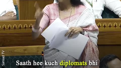 "PM Modi showed big-heartedness." 🇮🇳👏 — NCP (SP) MP Supriya Sule praised PM Modi in the Lok Sabha!