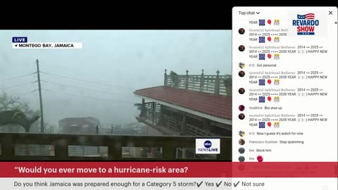 LIVE VIEW: Montego Bay, Jamaica as Hurricane Melissa makes landfall