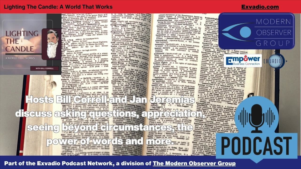 Lighting The Candle The Power Of Words and more Ep 208