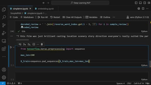 52.4 Loading And Understanding IMDB Dataset And Feature Engineering Krish Naik ML