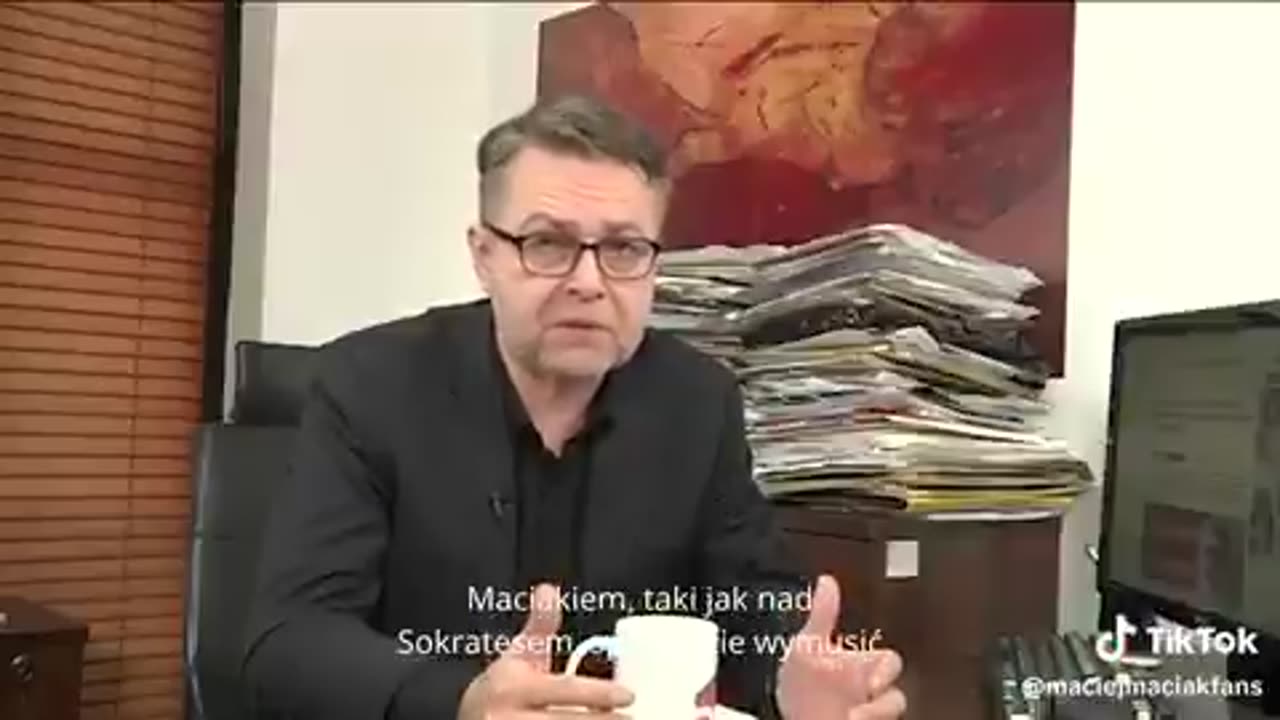 Maciej Maciak rzuca wyzwanie ekspertom, dziennikarzom i kontrkandydatom do debaty.