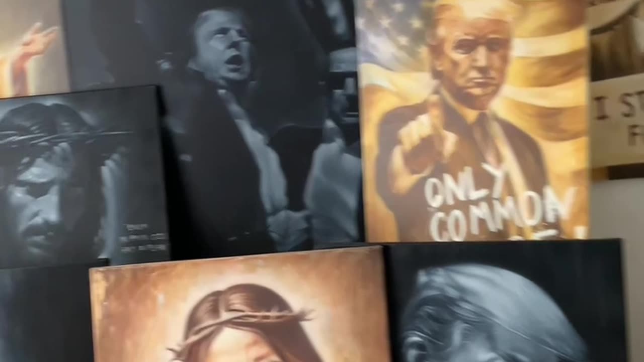 My small airbrushed gallery💪 #freespech #honor #donaldtrump