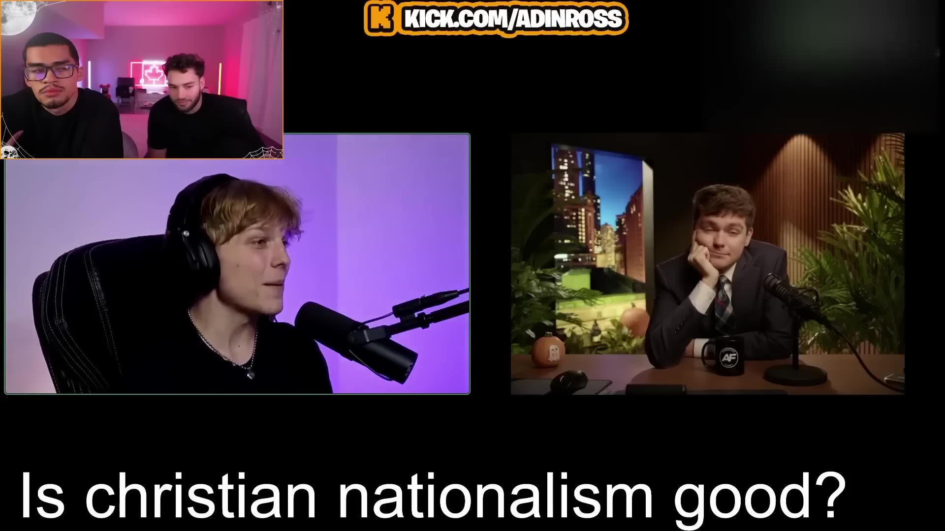 Nick Fuentes vs. Dean Withers DEBATE (Hosted by Adin Ross)