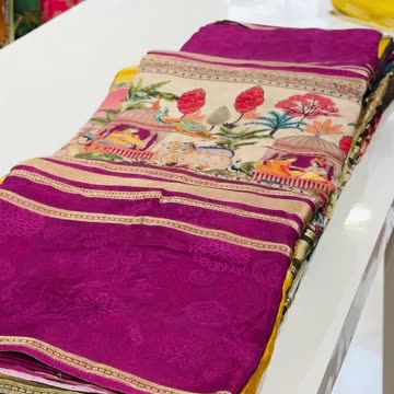 Pure Mysore silk sarees ₹8699 Gatti Border