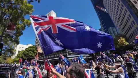 Australian mass immigration Protests