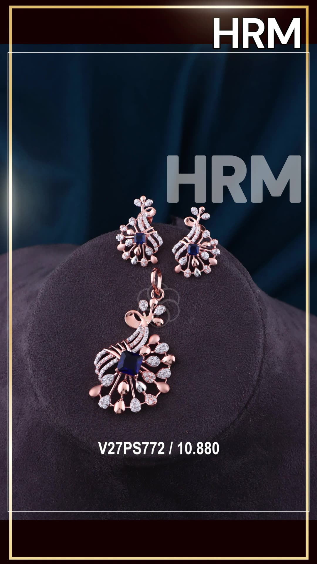 HRM | 18kt Pendal & Earring | 2025.
