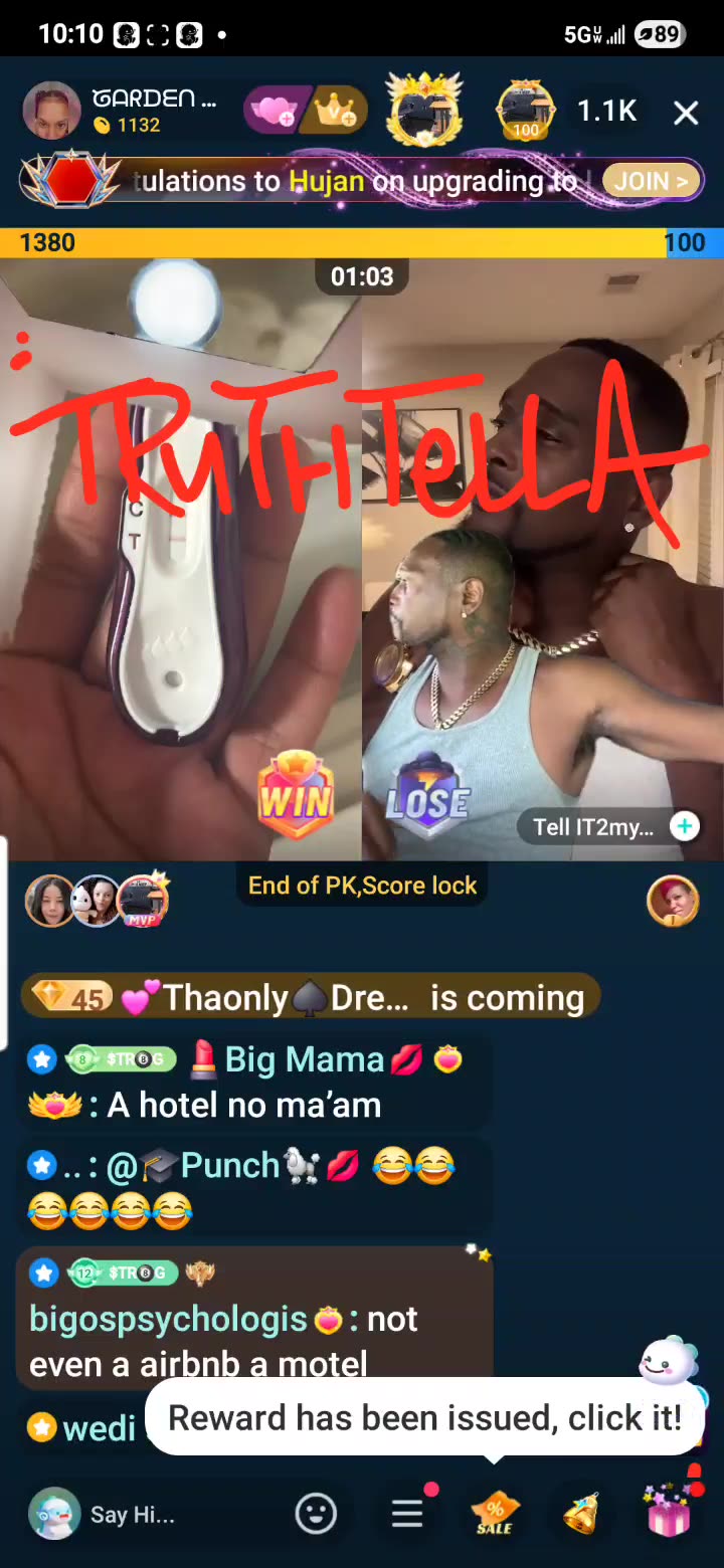 DIVINESCORPIO GARDENMAMI SAYS SHE PREGNANT BY KUTTY THEN HE LINES UP WITH HER