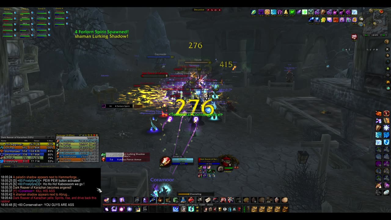Turtle wow - PUG Dark Reaver - world boss - 27 March - Mage POV