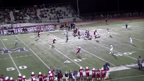 SEPTEMBER 13 2018 HIGH SCHOOL FOOTBALL: Martinsburg VS SpringMills