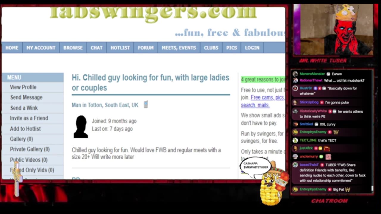 Dear Dummy, If You Are On a Stream With Night Nation Review I will Look at Your Sh!t. Sincerely MWT