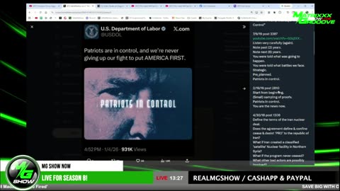 Monroe Doctrine & Comms- Patriots In Control