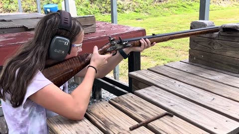 First time shooting a Flintlock Muzzleloader