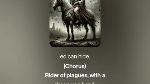 Horseman of PESTILENCE