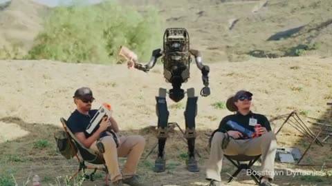 New Robot Makes Soldiers Obsolete (Bosstown Dynamics)