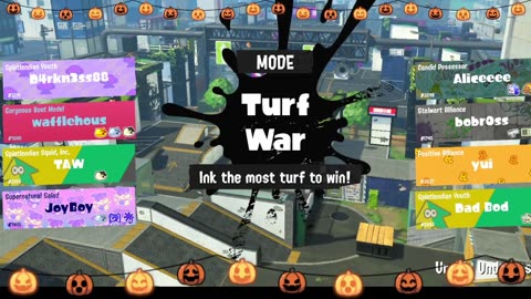 Halloween Splatoon with Tony