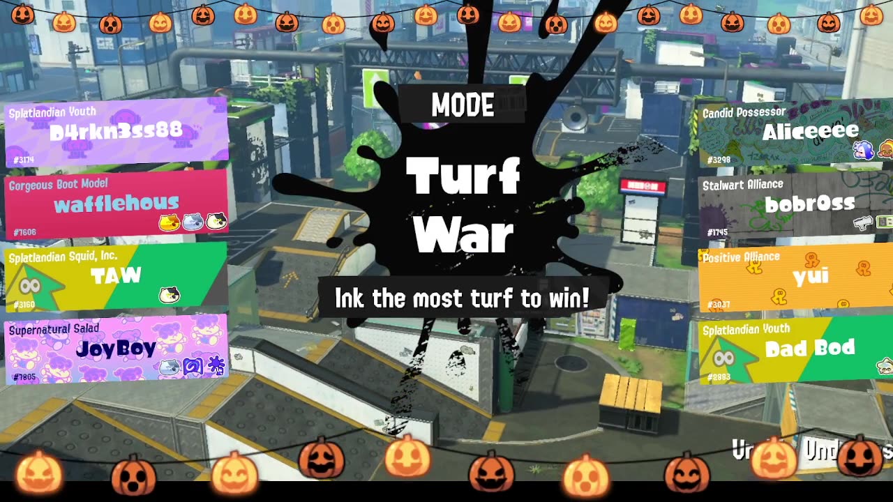 Halloween Splatoon with Tony