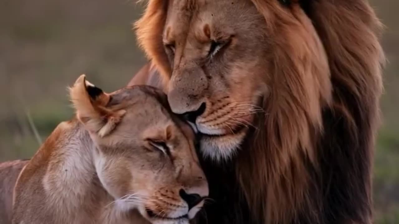 Lion couple
