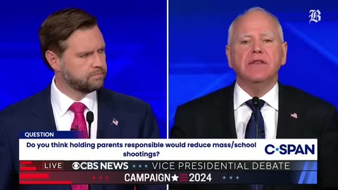 Highlights of the vice presidential debate between Vance and Waldz
